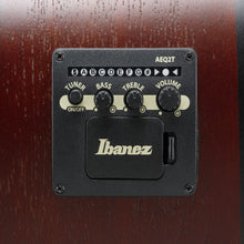 Ibanez PJ50E-OAH Performance Series Acoustic Electric Guitar, Open Pore Vintage Amber Sunburst