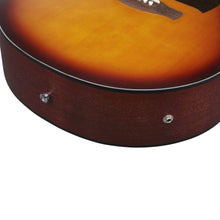 Ibanez PJ50E-OAH Performance Series Acoustic Electric Guitar, Open Pore Vintage Amber Sunburst