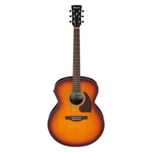 Ibanez PJ50E-OAH Performance Series Acoustic Electric Guitar, Open Pore Vintage Amber Sunburst