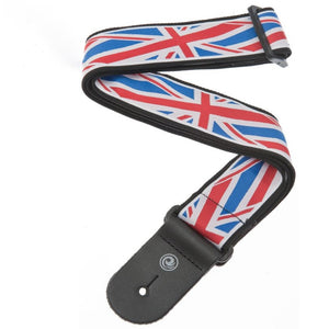 D'Addario 50A11 Nylon Woven Guitar Strap, Union Jack