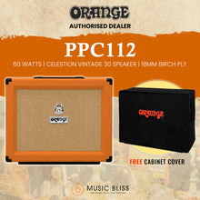 Orange PPC112 60-watt 1x12 Celestion V30 Speaker Cabinet w/ Free Cover
