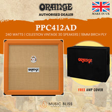 Orange PPC412 - 240-watt 4x12" Angled Cabinet (Made in UK)