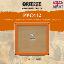Orange PPC412 - 240-watt 4x12" Angled Cabinet (Made in UK)