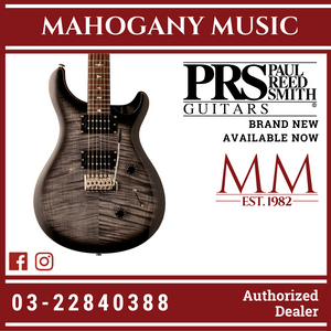 PRS SE Custom 24 Electric Guitar w/Bag, Charcoal