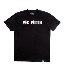 Vic Firth PTS20LOGOSM Black Logo Tee, Size M