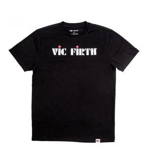 Vic Firth PTS20LOGOSXL Black Logo Tee, Size XL