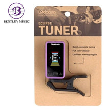 D'Addario PW-CT-17PR Eclipse Headstock Tuner, Purple