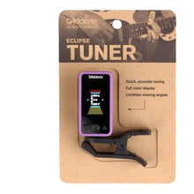 D'Addario PW-CT-17PR Eclipse Headstock Tuner, Purple