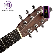 D'Addario PW-CT-17PR Eclipse Headstock Tuner, Purple