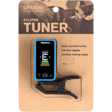 D'Addario PW-CT-17BU Eclipse Headstock Tuner, Blue