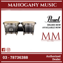 Pearl PWB100DX 523 Primero Pro Wood Bongo 7+8 1/2&#8243;, Carbon Vapor