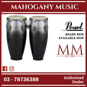 Pearl PWC202DX-523 Primero Pro Series 10″ & 11″ Congas, Carbon Vapor