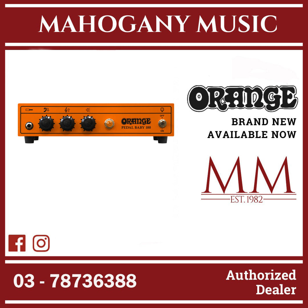 Orange Pedal Baby 100 - 100-watt Class A/B Power Amplifier