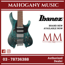 Ibanez Q547PB-COL Q Series Headless 7-String Electric Guitar, Cosmic Blue Low Gloss