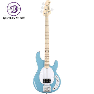 Sterling RAY4-CHB-M1 StingRay Ray4 Series Electric Bass, Chopper Blue