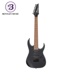 Ibanez RG7421EX-BKF RG Standard Series 7 String Electric Guitar, Black Flat