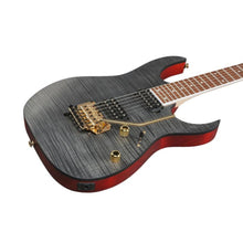 Ibanez RGR420FMSP-TGF Reverse Headstock Electric Guitar, Transparent Gray Flat
