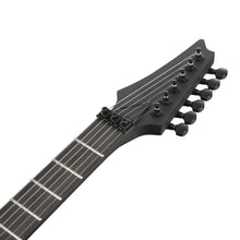 Ibanez RGRB620-BKF RG Iron Label Series Reverse Headstock Electric Guitar, Black Flat