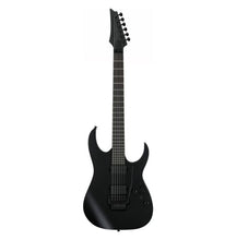 Ibanez RGRB620-BKF RG Iron Label Series Reverse Headstock Electric Guitar, Black Flat