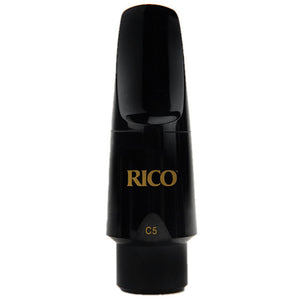Rico by D’Addario RRGMPCASXC5 Graftonite Alto Saxophone Mouthpieces, Small Chamber, C5