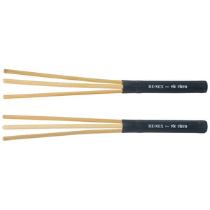 Vic Firth RM4 RE.MIX  Rattan/Birch Brushes