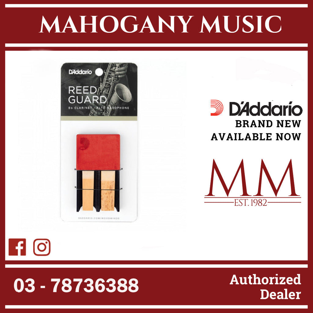 Guard Rico Price Rico by D’Addario DRGRD4ACRD Reed Guard Red – Mahogany Music