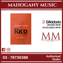 Rico by D’Addario RLA1020 Baritone Saxophone Reeds, Strength 2.0, 10-Pack