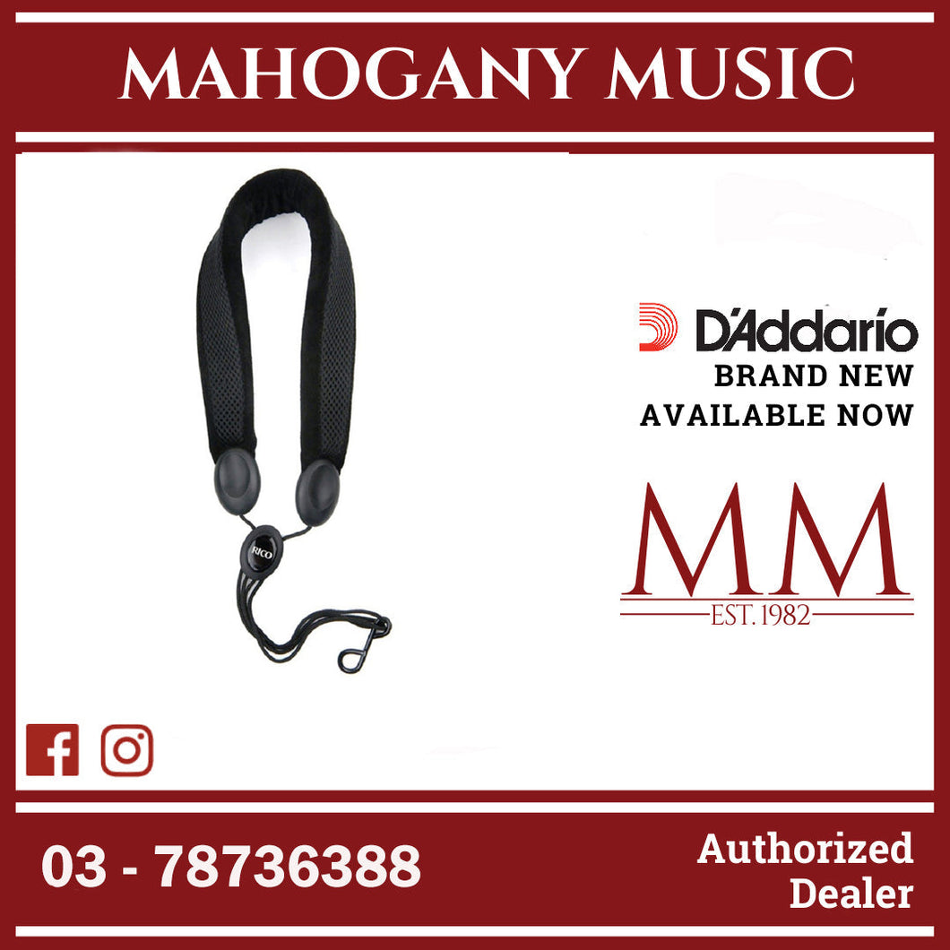 Rico by D’Addario SJA12 Alto/Soprano Saxophone Strap Padded