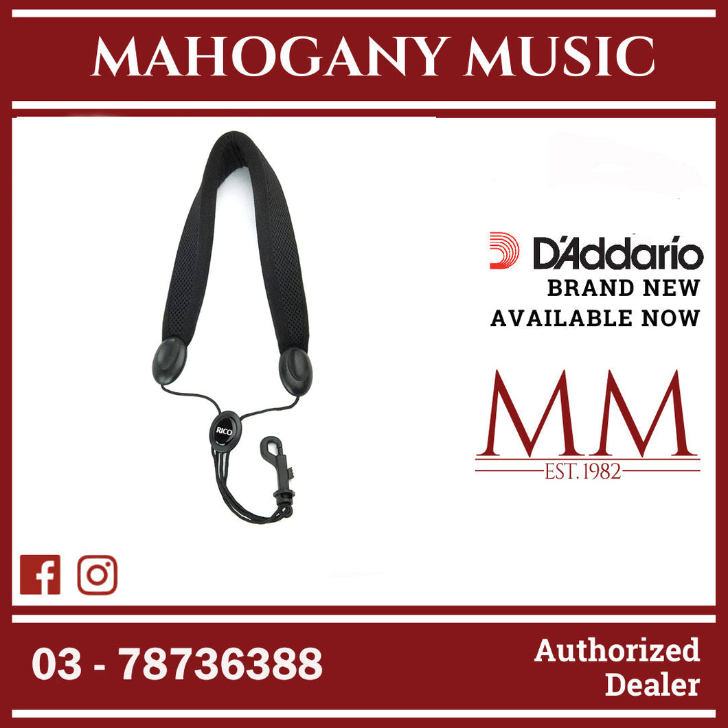 Rico by D’Addario SJA18 Alto/Soprano Saxophone Strap Padded