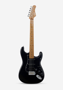 Luxars S-G20 BK Black Electric Guitar