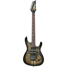 Ibanez S1070PBZ-CKB S Premium Series Electric Guitar, Charcoal Black Burst