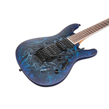 Ibanez S770-CZM S Standard Series Electric Guitar, Cosmic Blue Frozen Matte