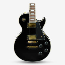 SQOE SELP300 Custom Les Paul HH Electric Guitar with Rosewood Fretboard ( SELP-300 / SELP 300 ) Black