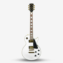 SQOE SELP300 Custom Les Paul HH Electric Guitar with Rosewood Fretboard ( SELP-300 / SELP 300 ) White
