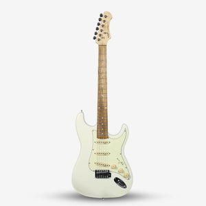 SQOE SEST200 Stratocaster Body SSS Vintage Electric Guitar ( SEST / SEST-200 / ST / ST-200 ) White