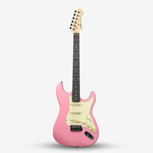 SQOE SEST202 Stratocaster Body SSS Electric Guitar , Rosewood Fretboard ( SEST / SEST-202 / ST 202 ) Pink