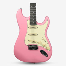 SQOE SEST202 Stratocaster Body SSS Electric Guitar , Rosewood Fretboard ( SEST / SEST-202 / ST 202 ) Pink