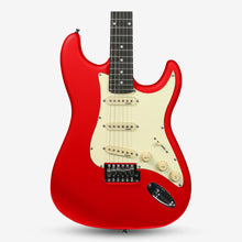 SQOE SEST202 Stratocaster Body SSS Electric Guitar , Rosewood Fretboard ( SEST / SEST-202 / ST 202 ) Red