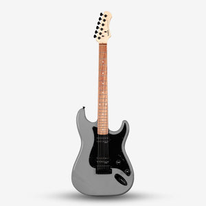 SQOE SEST210 Super Stratocaster Body HH Electric Guitar Rosewood Fretboard ( SEST / SEST-210 / ST ) Grey
