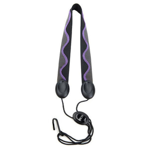 Rico by D’Addario SJA01 Fabric Saxophone Strap with Metal Hook, Jazz Wave