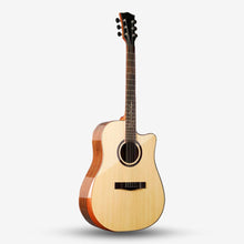SQOE SQ-DC-SK 41 Inch Acoustic Guitar w Arm Bevel ( SQDCSK / SQ DC SK )