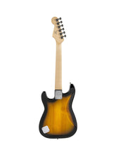 [PREORDER] Squier FSR Mini Stratocaster Electric Guitar, Laurel FB, Brown Sunburst
