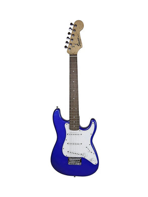 [PREORDER] Squier FSR Mini Stratocaster Electric Guitar, Laurel FB, Imperial Blue