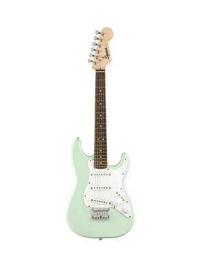 [PREORDER] Squier FSR Mini Stratocaster Electric Guitar, Laurel FB, Surf Green