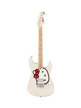 [PREORDER] Squier by Fender Limited Edition Hello Kitty Stratocaster Electric Guitar, Maple FB, White