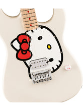 [PREORDER] Squier by Fender Limited Edition Hello Kitty Stratocaster Electric Guitar, Maple FB, White