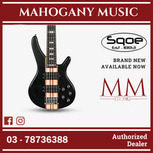 SQOE LT5BS Active 5 String Bass Guitar - LT5BS-BK LT5BS-N LT5BS-RD Black