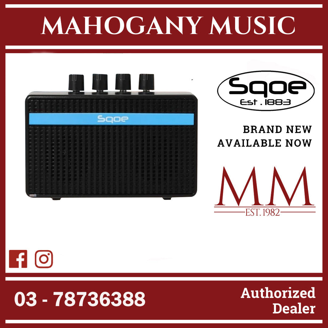 SQOE S1B Rechargeable Mini Amplifier for Bass Guitar ( S-1B / S 1B )