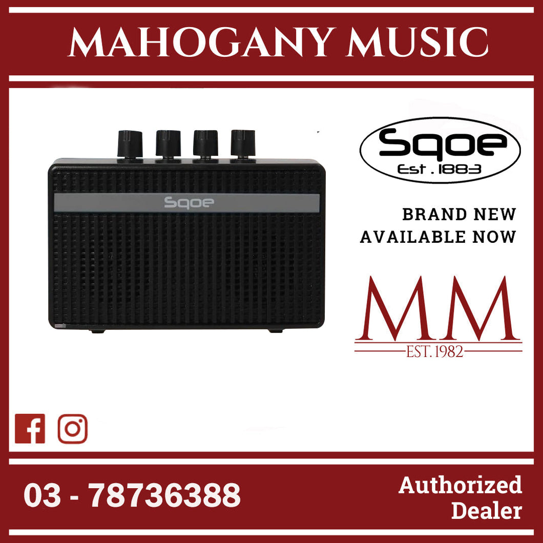 SQOE S1G Rechargeable Mini Amplifier for Electric Guitar ( S1-G / S1 G )