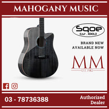 SQOE S360-FG 41 inch Solid Top Acoustic Guitar ( S360 FG / S360FG / S-360 )
